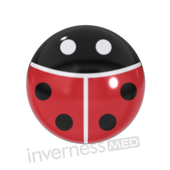 Inverness Med 187C Lady Bug - 5mm Stainless Steel