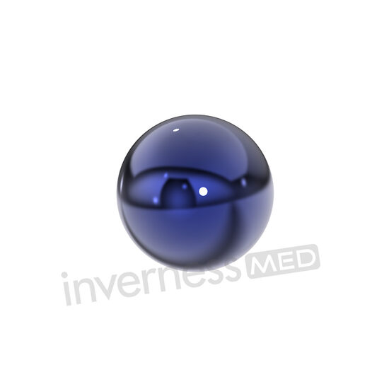 Inverness Med 510 Blue Anodized Ball - 3mm Titanium