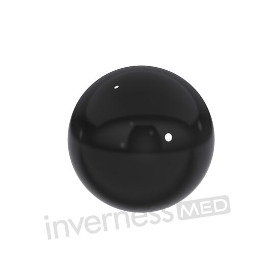 Inverness Med 898C Black Ball - 4mm Stainless Steel