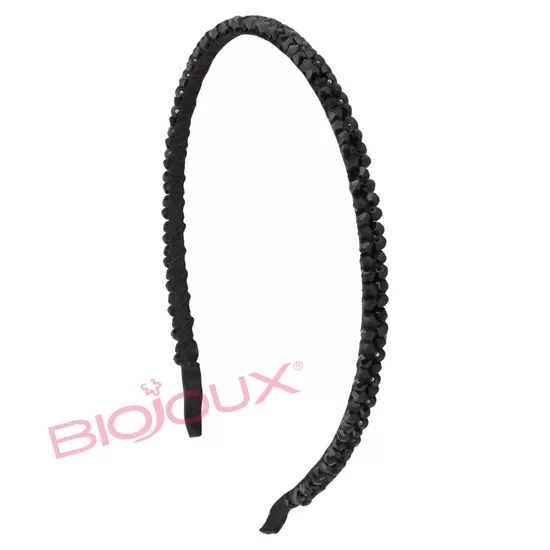 CERCHIETTO Black Crystals 0,6cm