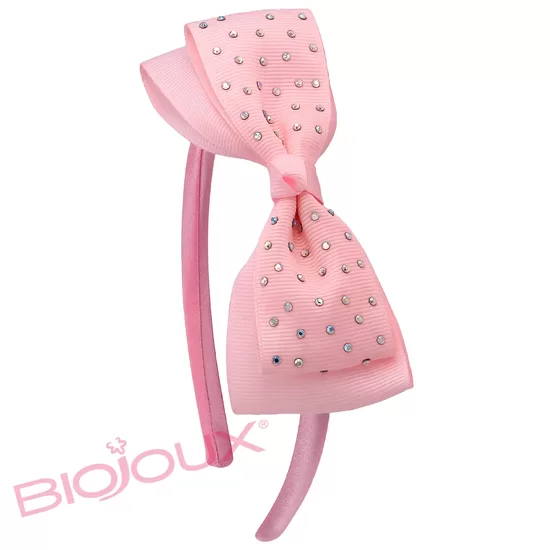 CERCHIETTO KIDS Pink Bow Tie 0,8cm
