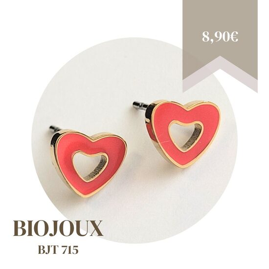 BJT 715 auskari sirdis