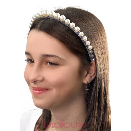 Hair loop adult pearls BJH 026